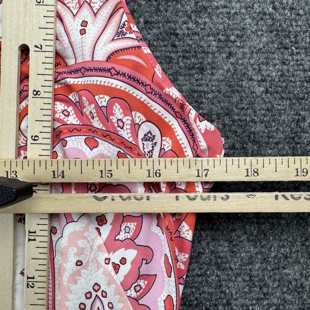 J McLaughlin Dress Womens Medium Paisley Sleeveless Sheath Stretch Summer Casual - Picture 5 of 9